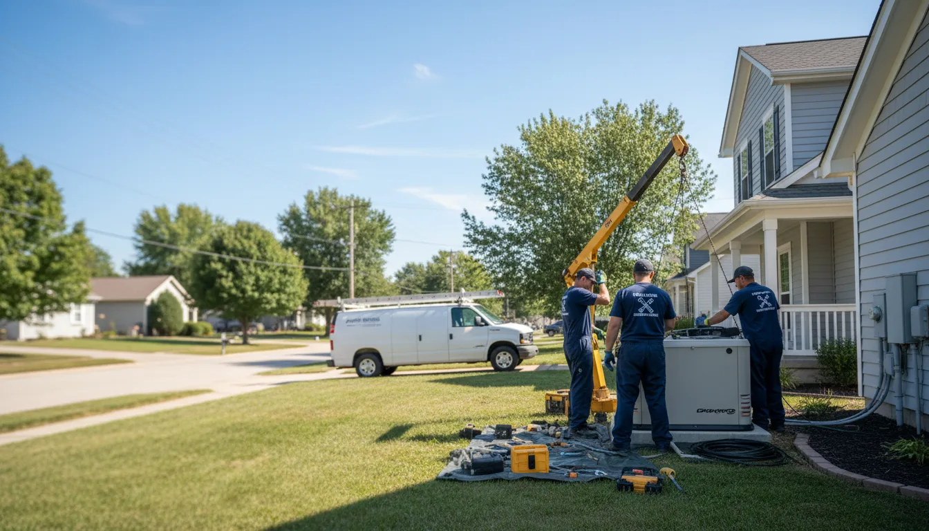 Generator Installation in Blandinsville, IL near me